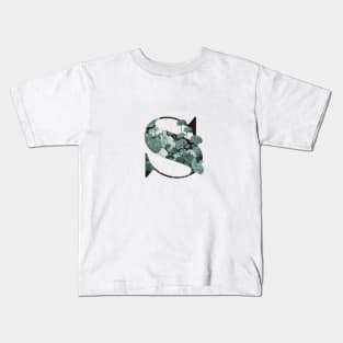 Flower Alphabet S Kids T-Shirt